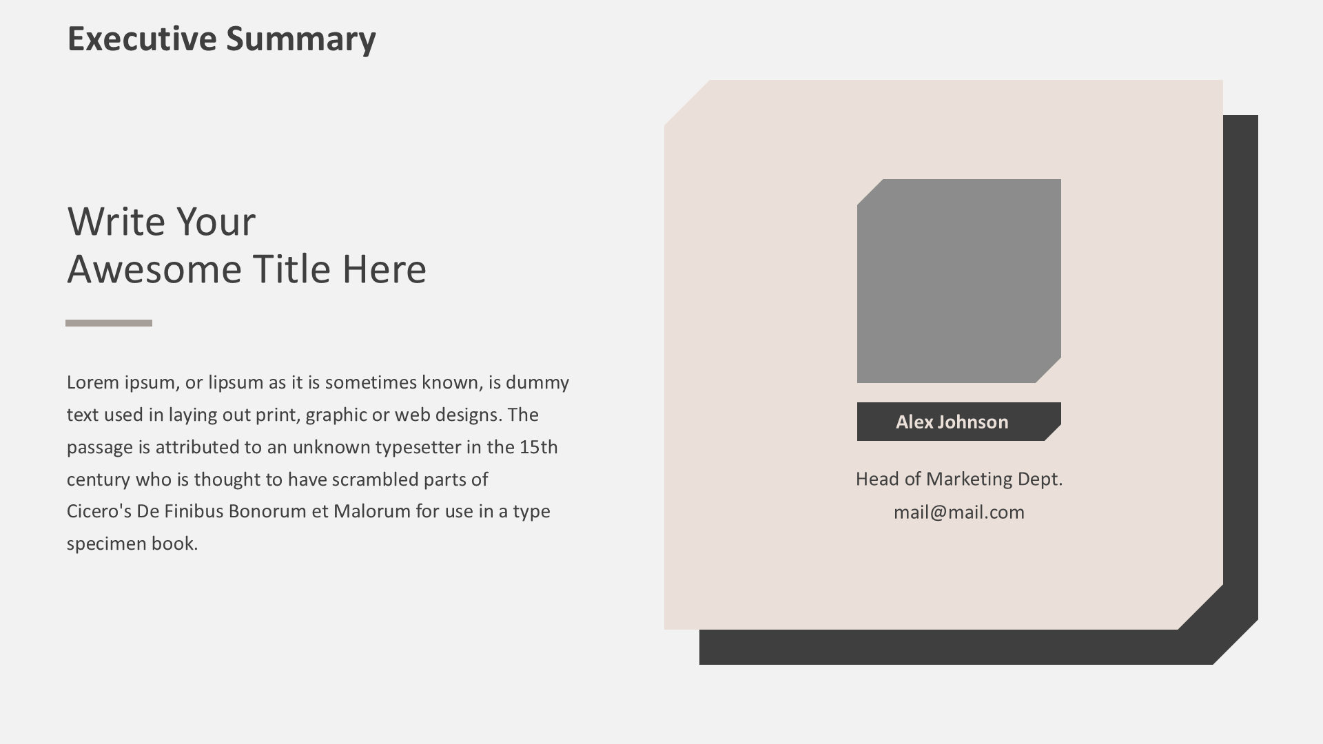 Corporate Strategy Mocha slide 2